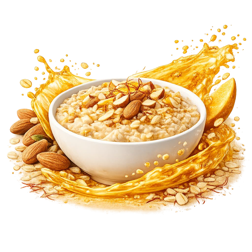 Kesar Almond High Protein Oats